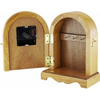 Stolové hodiny MPM, 2696.53 - svetlé drevo, 21cm Stolové hodiny MPM, 2696.53 - svetlé drevo, 21cm